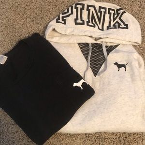 Victoria Secret Pink Sweatshirt & T shirt